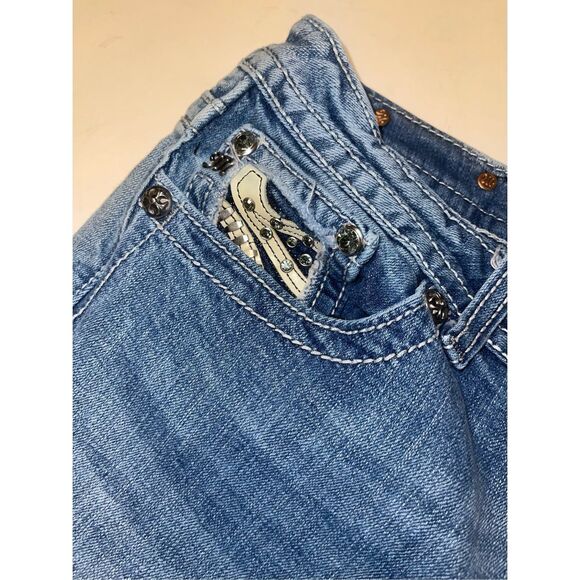 Miss Me Light Blue Boot Cut Jeans - Picture 6 of 11